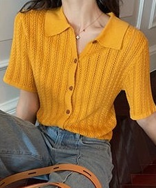 sd-17941 blouse-yellow